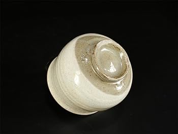 【茶道具】茶碗 佐藤延寿作 Amazon.co.jp: 万古焼名工 佐藤延寿 無地刷毛目 茶碗 共箱付